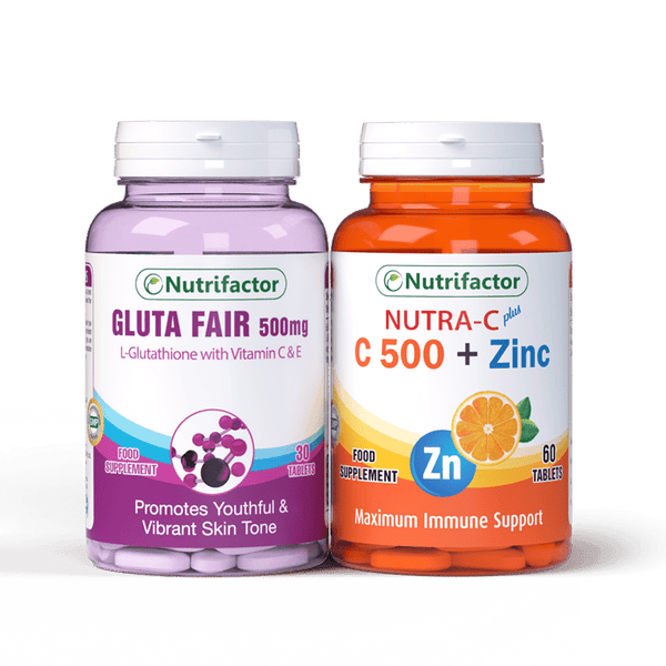 Gluta Fair + Nutra C – Nutrifactor Gulf
