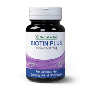 Biotin Plus - Best Biotin Tablets for Hair Growth Nutrifactor UAE