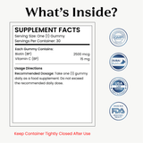 Biotin Supplement Gummies
