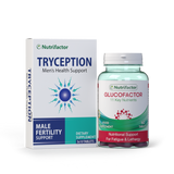 Tryception & Glucofactor - Male Fertility & Diabetes Support Bundle