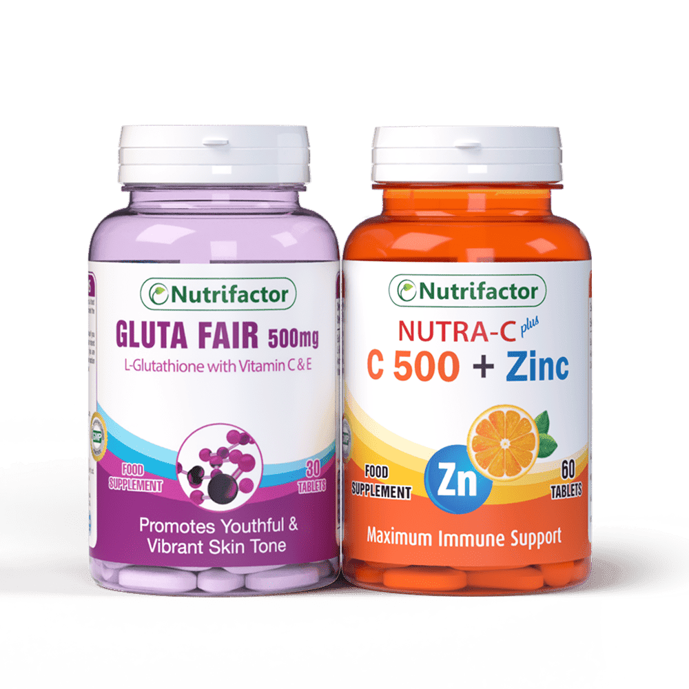 glutathione fair Gluta Supplement for Enhanced Skin Health Gluta Fair + Nutra C