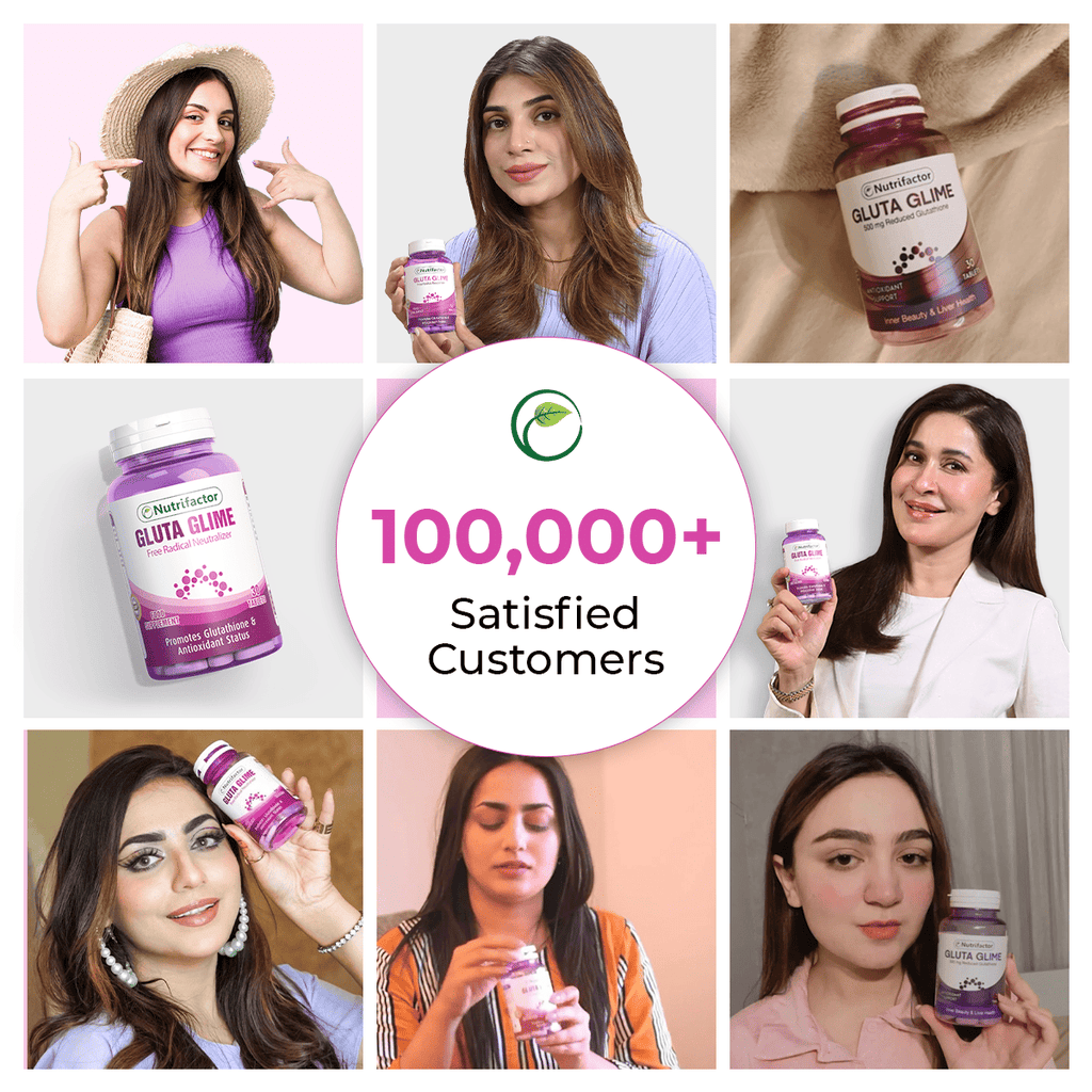 Gluta Glime - Advanced L-Glutathione, Vitamin C, E and ALA Supplement Nutrifactor Gulf Gluta Glime - Advanced L-Glutathione, Vitamin C, E and ALA Supplement Nutrifactor Gulf