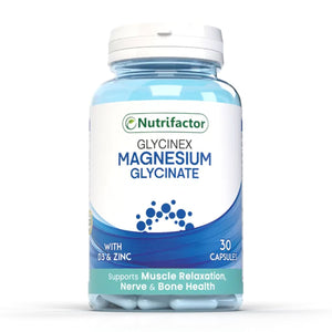 Glycinex - Magnesium Glycinate 500mg + Vitamin D3 & Zinc