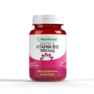 Bfactor 12 - 1000mcg Methylcobalamin Vitamin B12